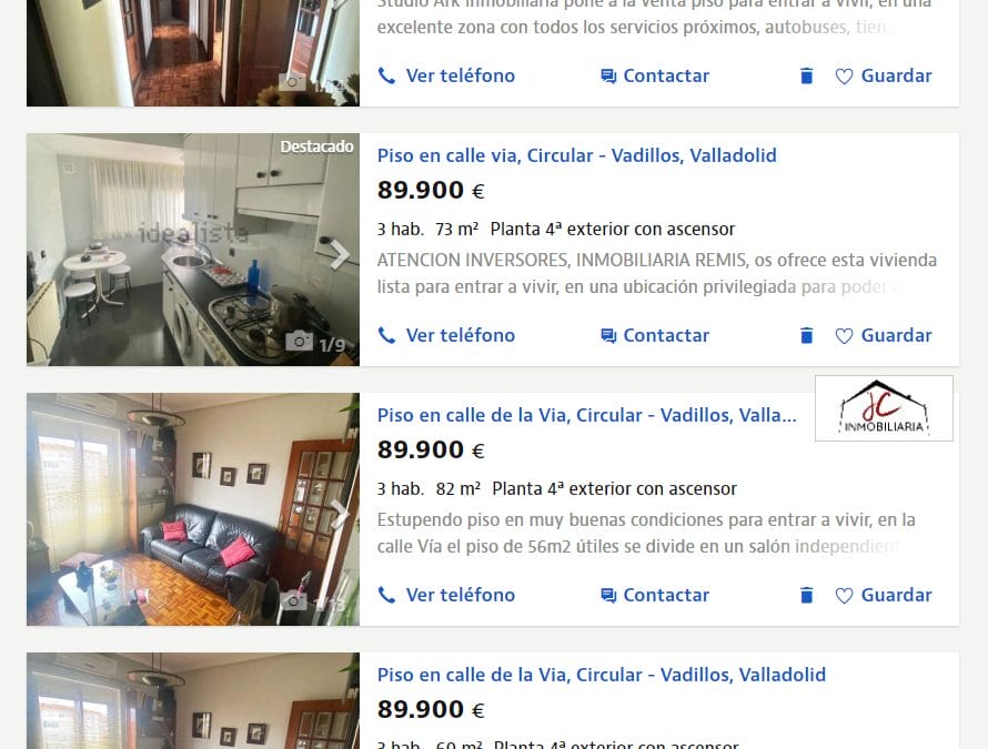 Trabajar con varias inmobiliarias ¿Mejora los resultados?